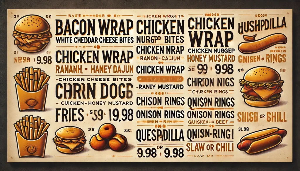 Cookout tray Menu Cookout Tray Price